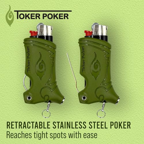 Toker Poker Mini Bic estuche llavero herramienta camping miniatura 5