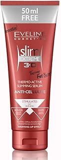 Eveline Slim Extreme 3D Thermo Active Slimming Serum Anti-Cellulite Fat Burner, 8.45 Fluid Ounce