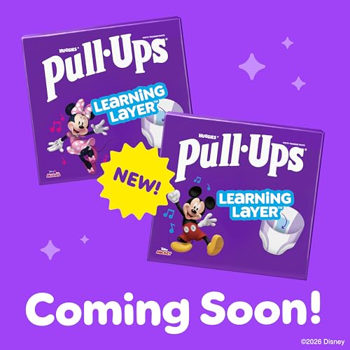 Pull-Ups Girls' Potty Training Pants, Size 3T-4T Training Underwear (32-40 lbs), 112 Count (4 Packs of 28)