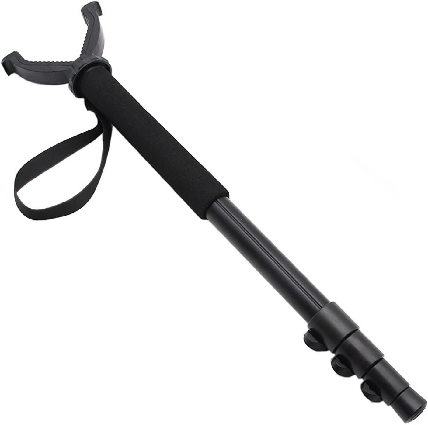 igoo Rifle Shooting Rest Monopod with V Yoke Bracket，V Shaped Gun Rack
