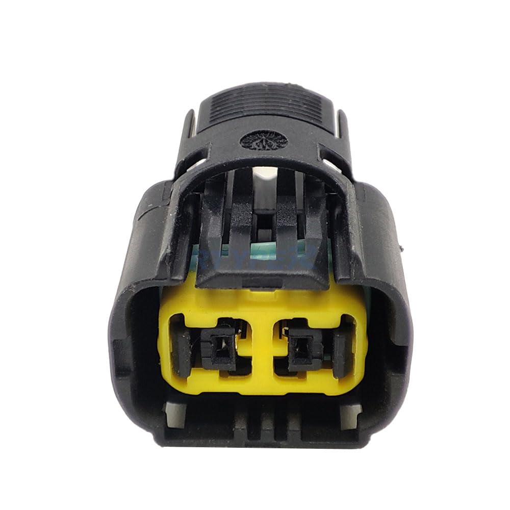 Conectores impermeables de 2 pines para parachoques de coche 10 uds