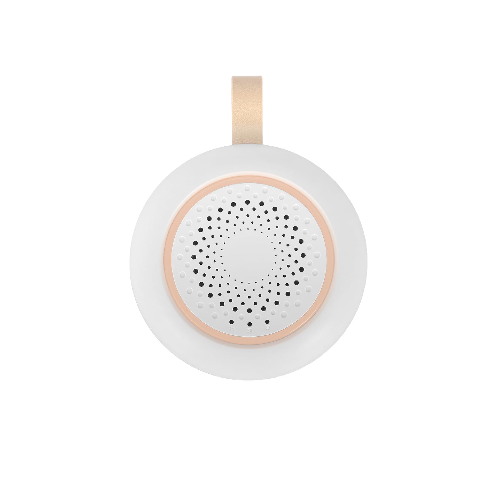 Mini White Noise Machine für Schlaf, 24 beruhigende Geräusche, tragbare Einschlafhilfe mit Nachtlicht, 18H Spielzeit, USB wiederaufladbar, Baby Erwachsene Reise Schlaf Sound Maschine
