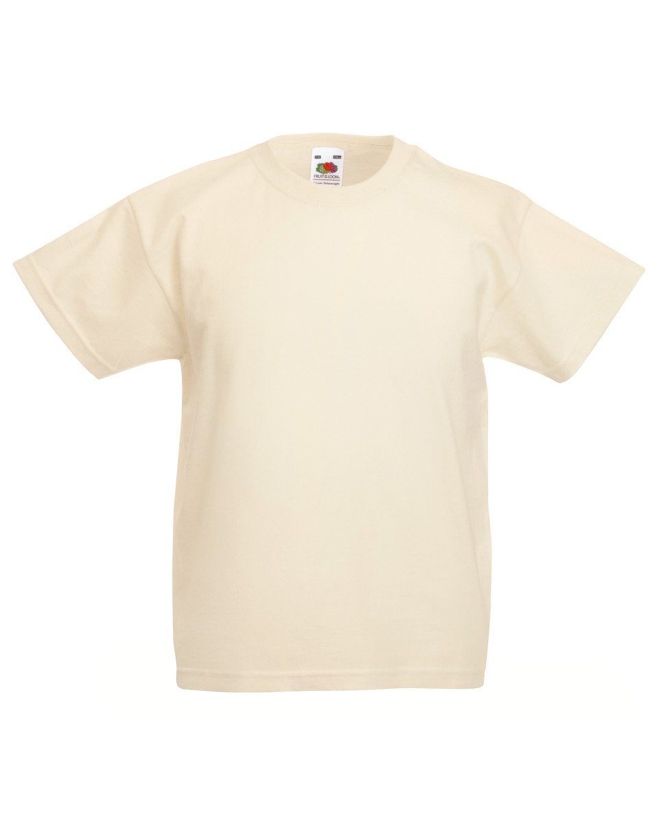Fruit of the Loom Childrens/Kids Original Short Sleeve T-Shirt 9-11 Years Red — view 5