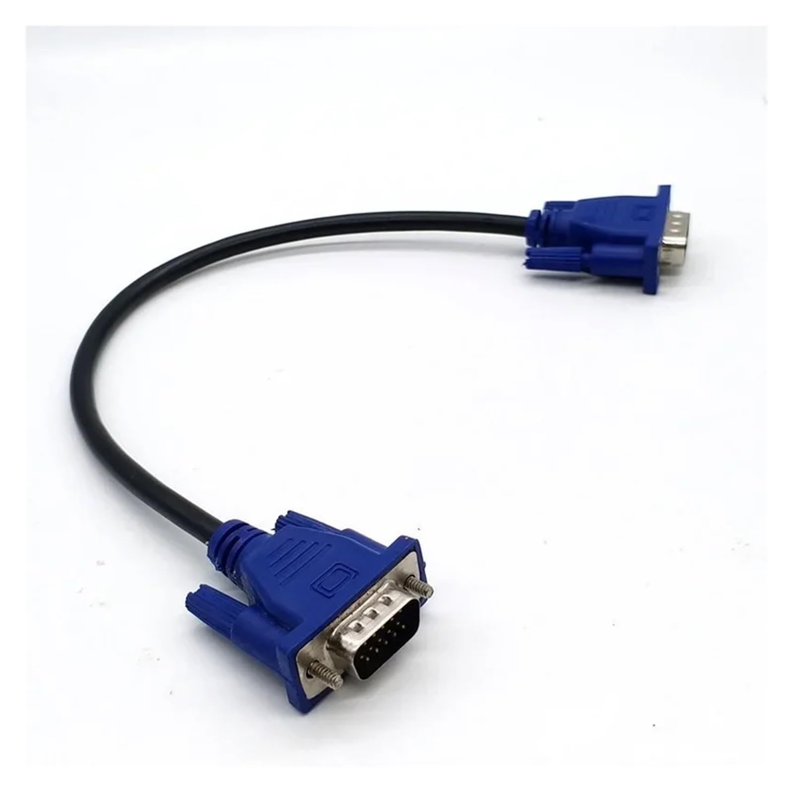 Cavo di prolunga VGA HD 15 pin maschio a maschio VGA cavo di linea filo di rame per PC Computer M>oni>tor proiettore (0,5 m)