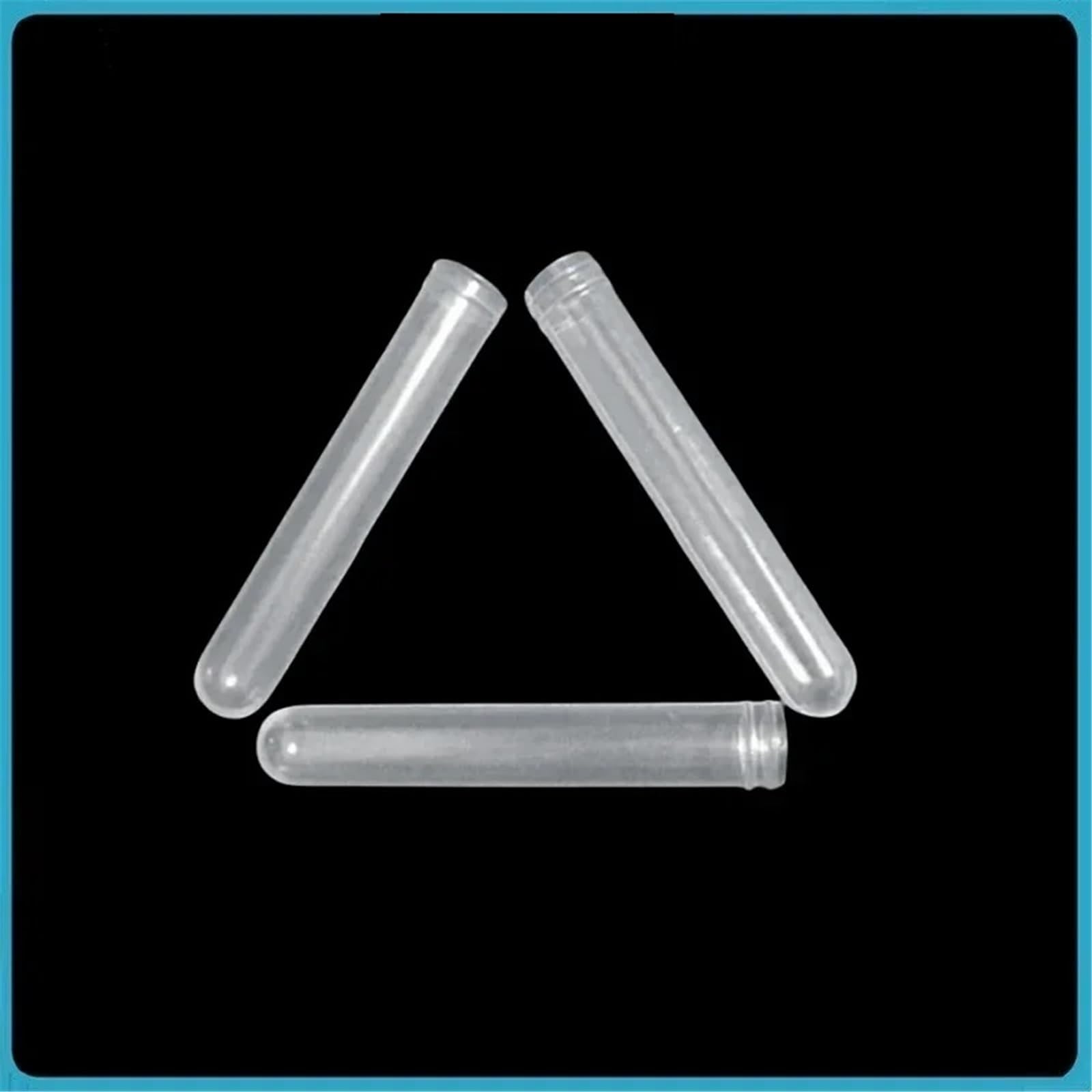 apparecchi per laboratorio Provetta in polietilene 12 mm * 75 mm Provetta in plastica monouso Provetta flessibile in PE traslucido 500/PK