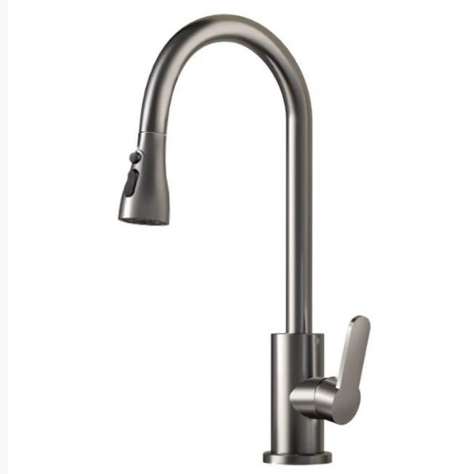 ZYCHSJXA Touchless Kitchen Faucet with Pull-Down Sprayer, 360° Swivel Stainless Steel Tap, 3 Spray Modes, Ideal for Home, Commercial & Public Use (Gun Gray)