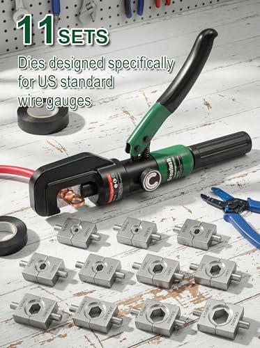 Growlush Hydraulic Cable Crimper