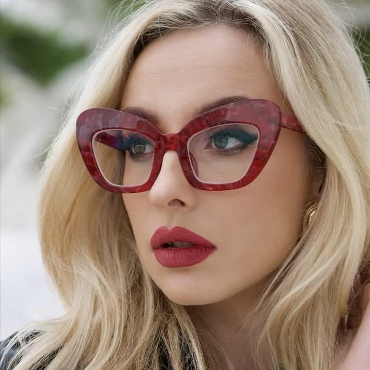 Image of 3 pack Blue Light Blocker Reading Glasses Cat eye Frame Readers Eyeglasses for Women
