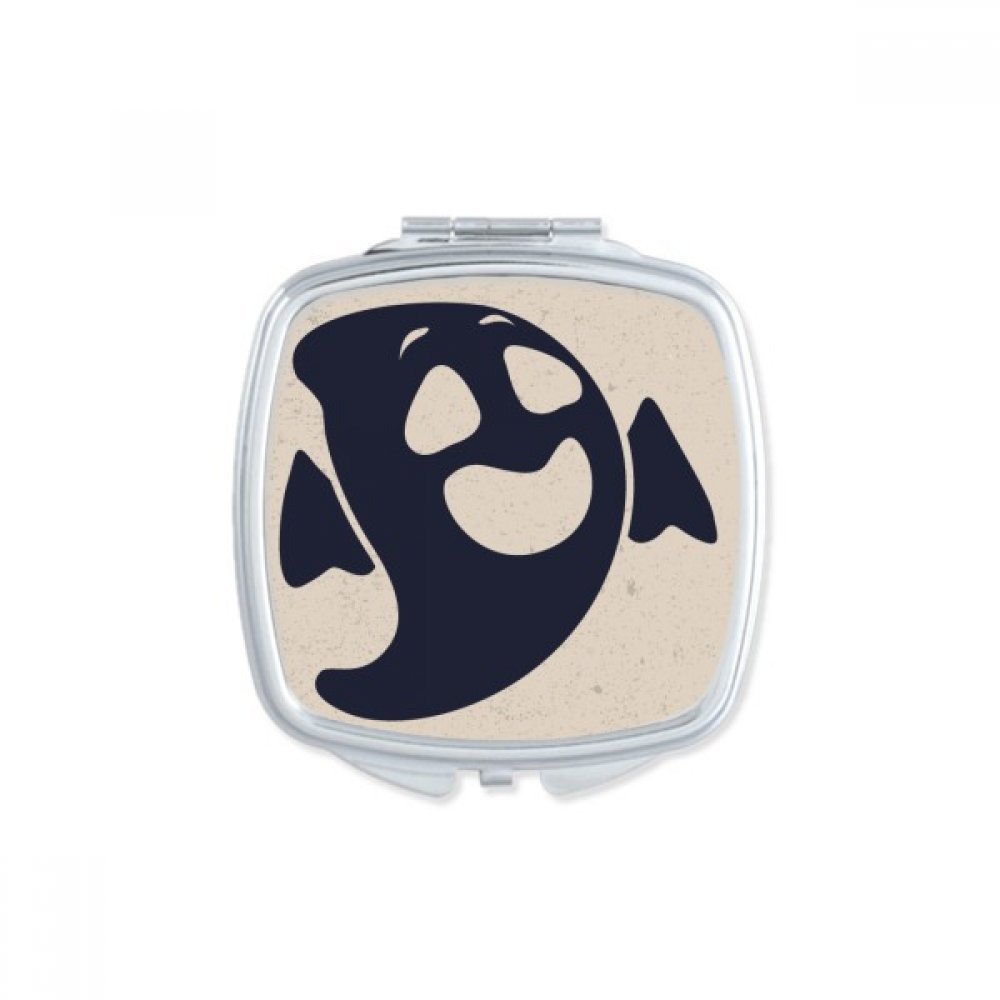 Miroir de poche portable petit diable compact pour retouche maquillage rapide