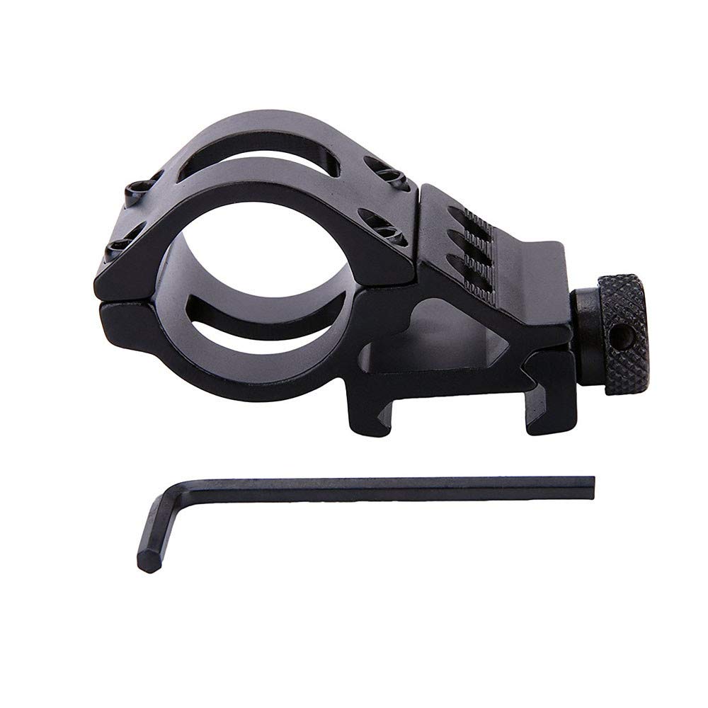 Buy LUXJUMPER 2 Pack 25mm Tactical Torch Offset Mount, 45 Degree Quick