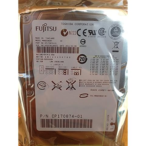 Fujitsu Festplatte 2,5 Zoll IDE MHW2080AT 80GB Cover