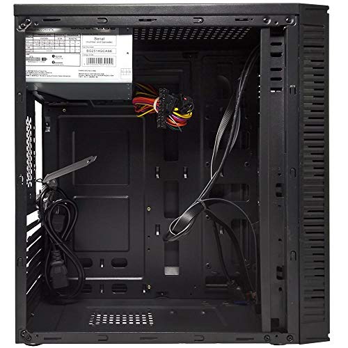 Gabinete Gamer com Fonte 250W Bluecase Mid Tower BG-2514 BG2514GCASE - Preto