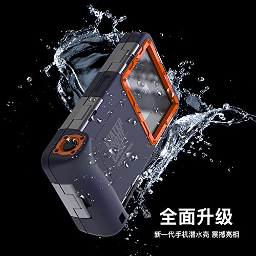 Capa para telefone à prova d'água para iPhone 6~12 ProMax, Samsung Galaxy s6~s10, Profissional 15 m