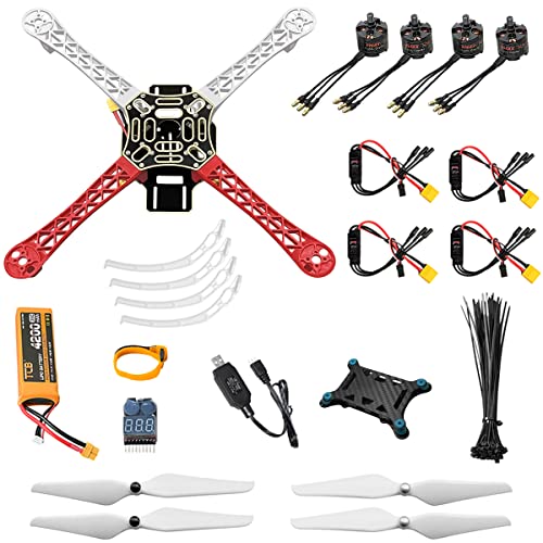 Hawk S Work F450 Drone Kit Para Construir, Cuadro Esc Motor Brushless Hélice Bateria Accesorios Libro Y Video Guild Conjunto C Hawk S Work F450 Drone Kit Para Construir, Cuadro Esc Motor Brushless Hélice Bateria Accesorios Libro Y Video Guild Conjunto C