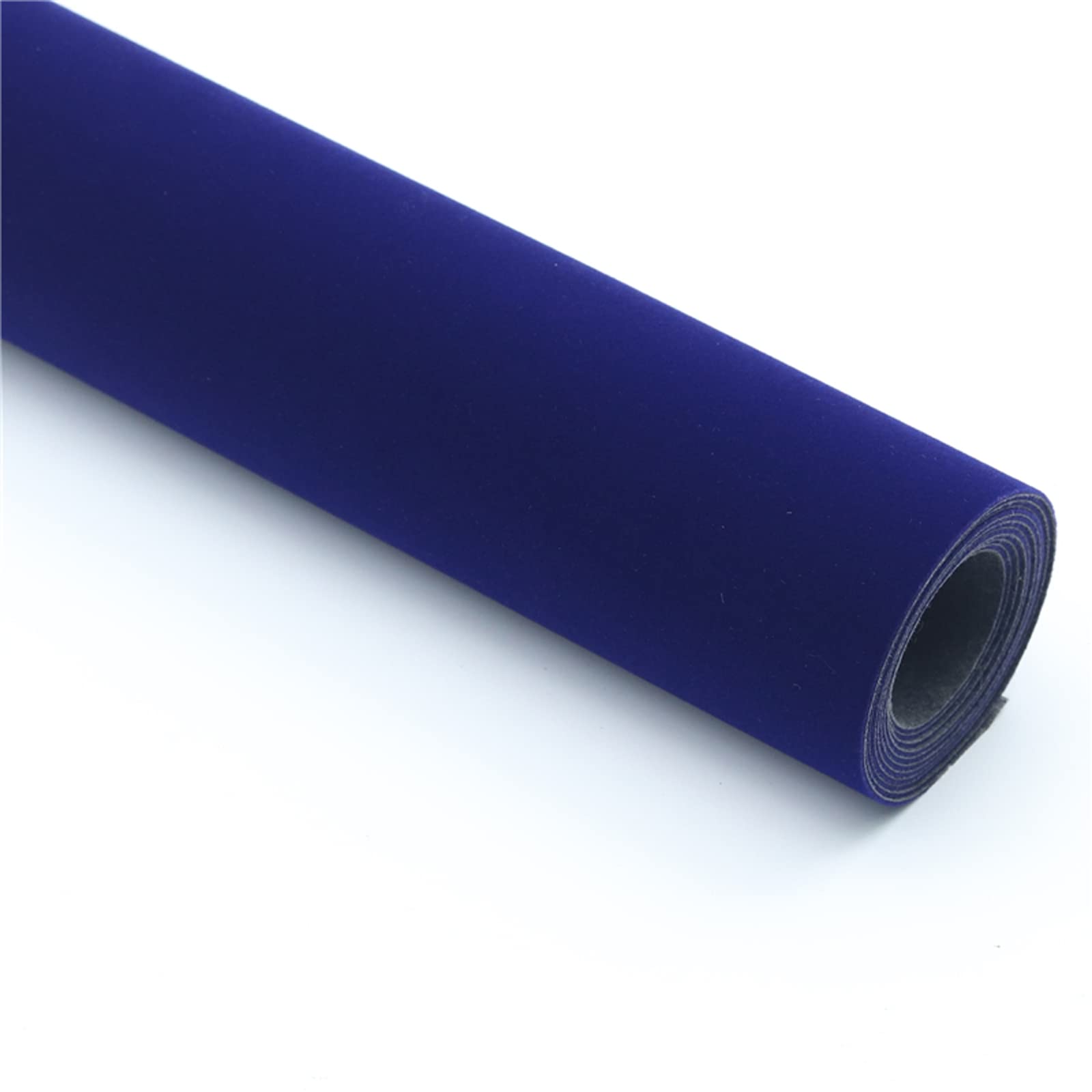 Samoprzylepna aksamitna wyściółka aksamitna, Samoprzylepna tkanina filcowa aksamitna, szerokość 150 cm, wielokolorowa, wiele rozmiarów(Navy Blue1,1.5 * 2m)