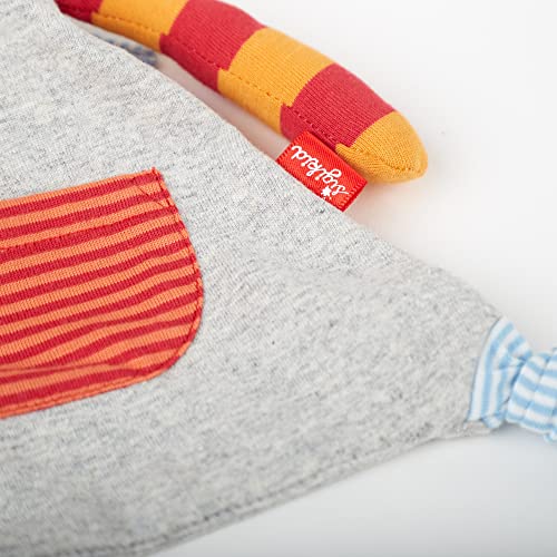 SIGIKID Schnuffeltuch Hase Ringel Dingel Baby Schmusetuch - Spielzeug Stofftier Kuscheltier – Stofftuch für Neugeborene - Plüschtier zum Trösten für Babys und Kleinkinder ab Geburt geeignet