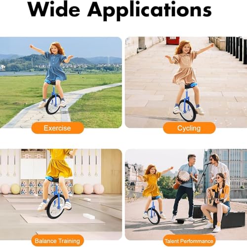 Monocycle pour fitness en plein air – Pneu étanche réglable pour une performance et un confort améliorés
