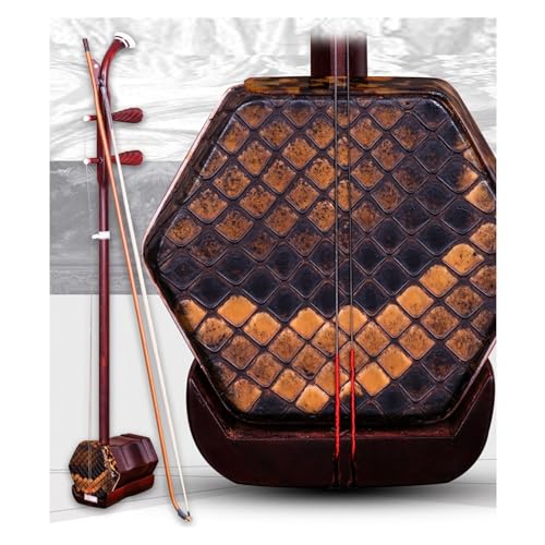 African Rosewood Hexagonal Erhu Instrument With Storage Box And Full Set Of Accessories Professional erhu - Image 3