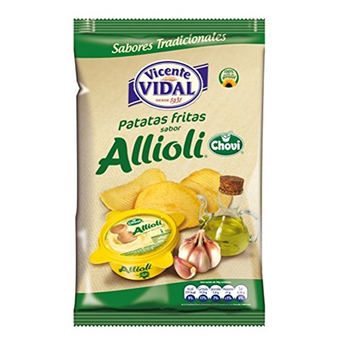 Patatas Fritas Onduladas sabor Allioli Chovi