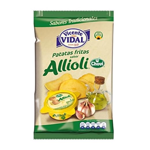Patatas Fritas Onduladas sabor Allioli Chovi