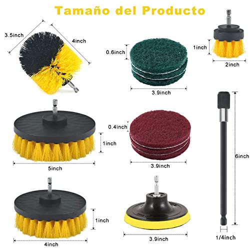 Cepillo para taladro Truper 15 Imagen adicional