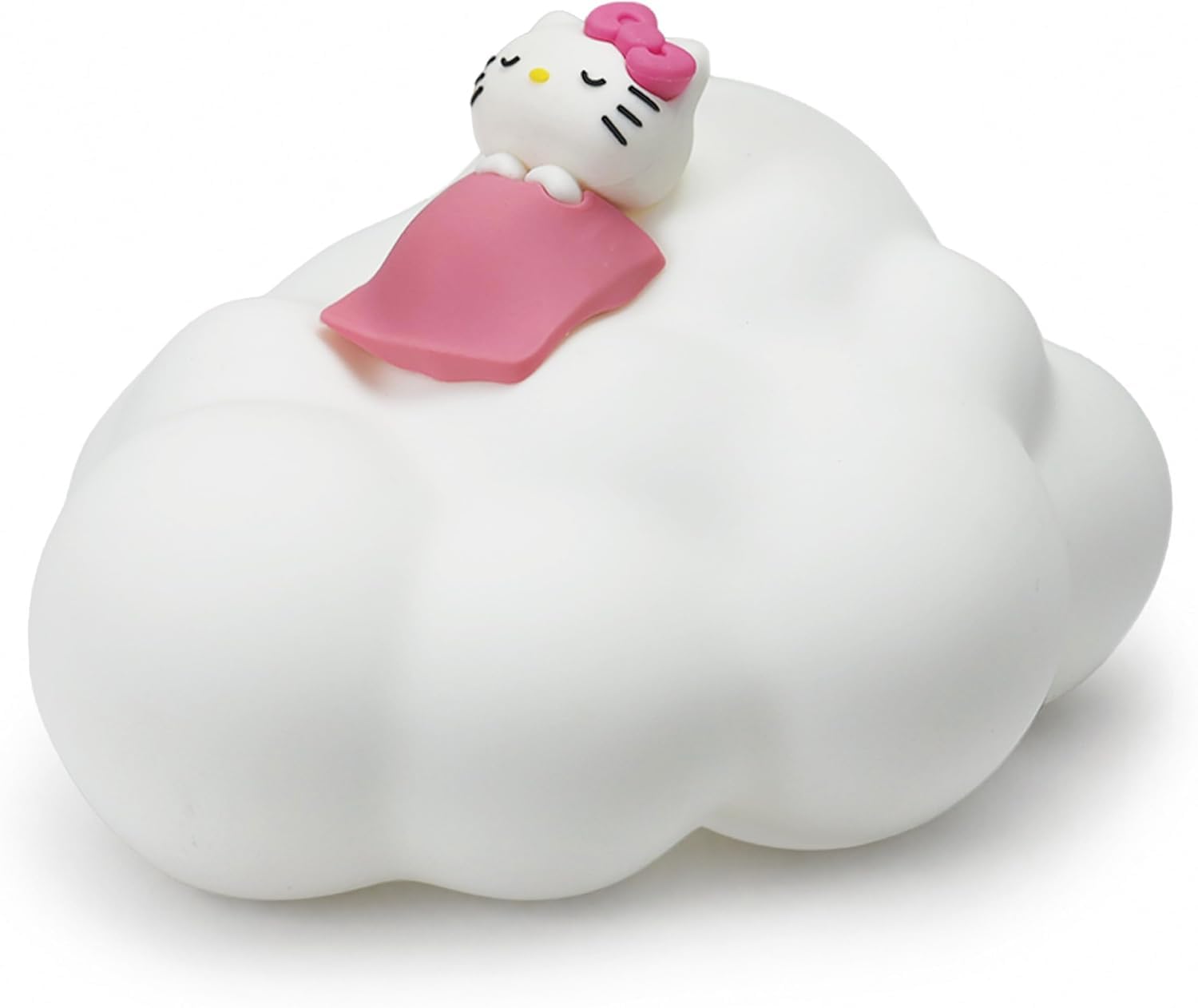 Blue Sky Studios Hello Kitty Colour Changing Cloud Lamp - Usb-C Rechargeable Mood Light - Night Light For Bedroom & Aesthetic Desk Decor - Official And Friends Gift