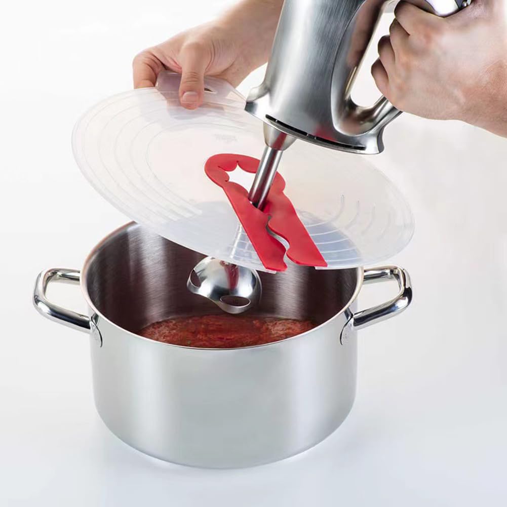 Coperchio Paraspruzzi per Sbattitore Coperchio Antispruzzo per Mixer ø 31CM Coperchio Paraspruzzi per Frullatore Coperchio Paraschizzi per Miscelatore per Montare Uova e Panna Montata