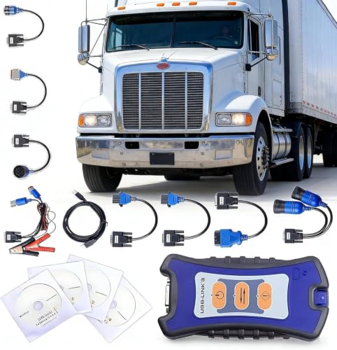Nexiq USB-Link 3 Wired Heavy-Duty Truck Diagnostic Scanner with USB and Bluetooth