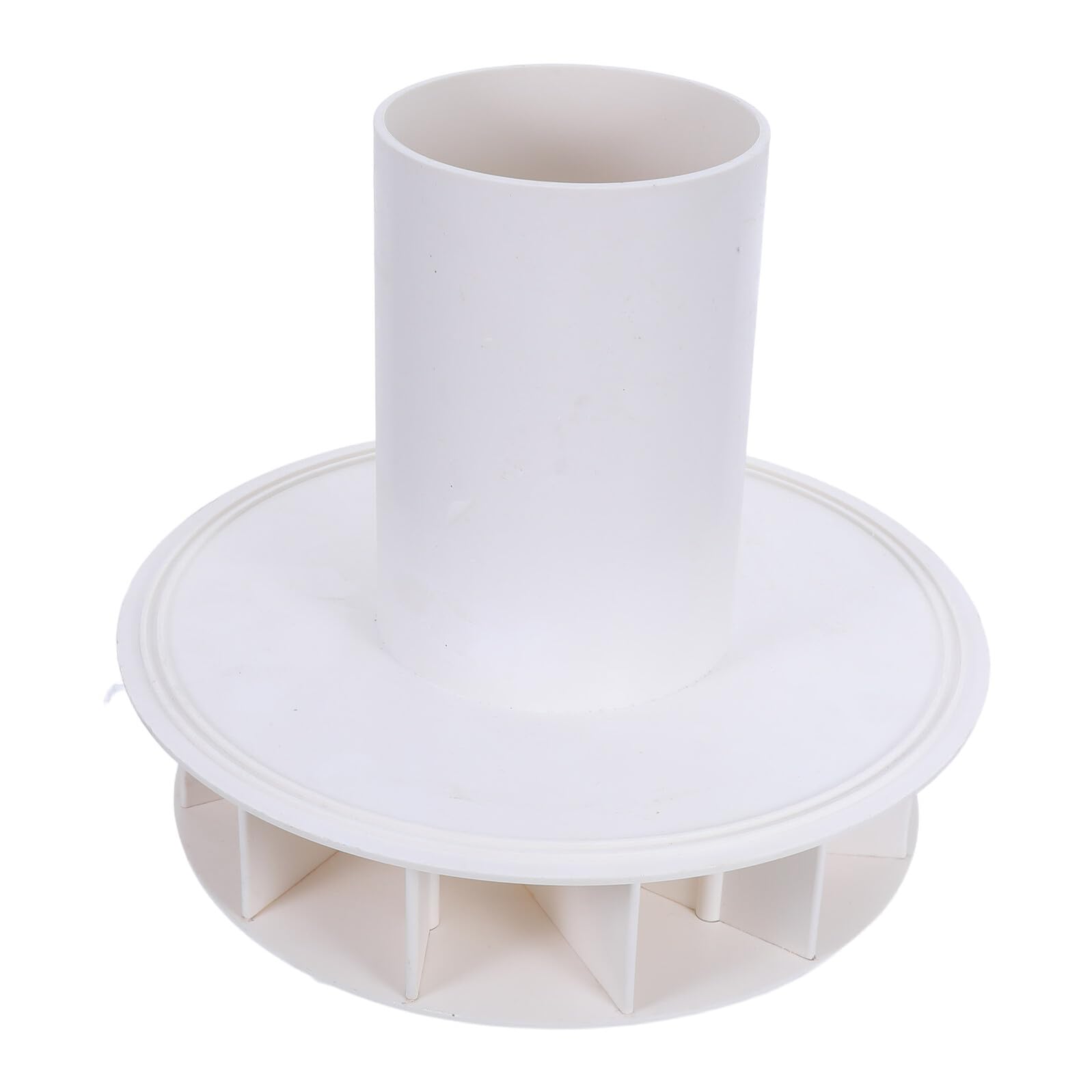 Bajante de Agua de Lluvia Sifónico PVC 110 MM Embudo de Drenaje para Canalones Conector para Gestión de Agua Pluvial Tejados Residenciales y Comerciales