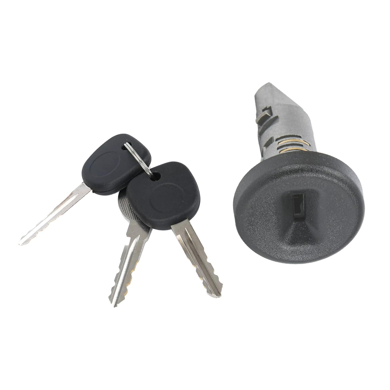 – Ignition Switch Lock Cylinder for Chevrolet Silverado 1500 2500HD 3500HD, GMC Sierra 1500 2500HD 3500HD, for Cadillac Escalade 2008-2014, with Keys