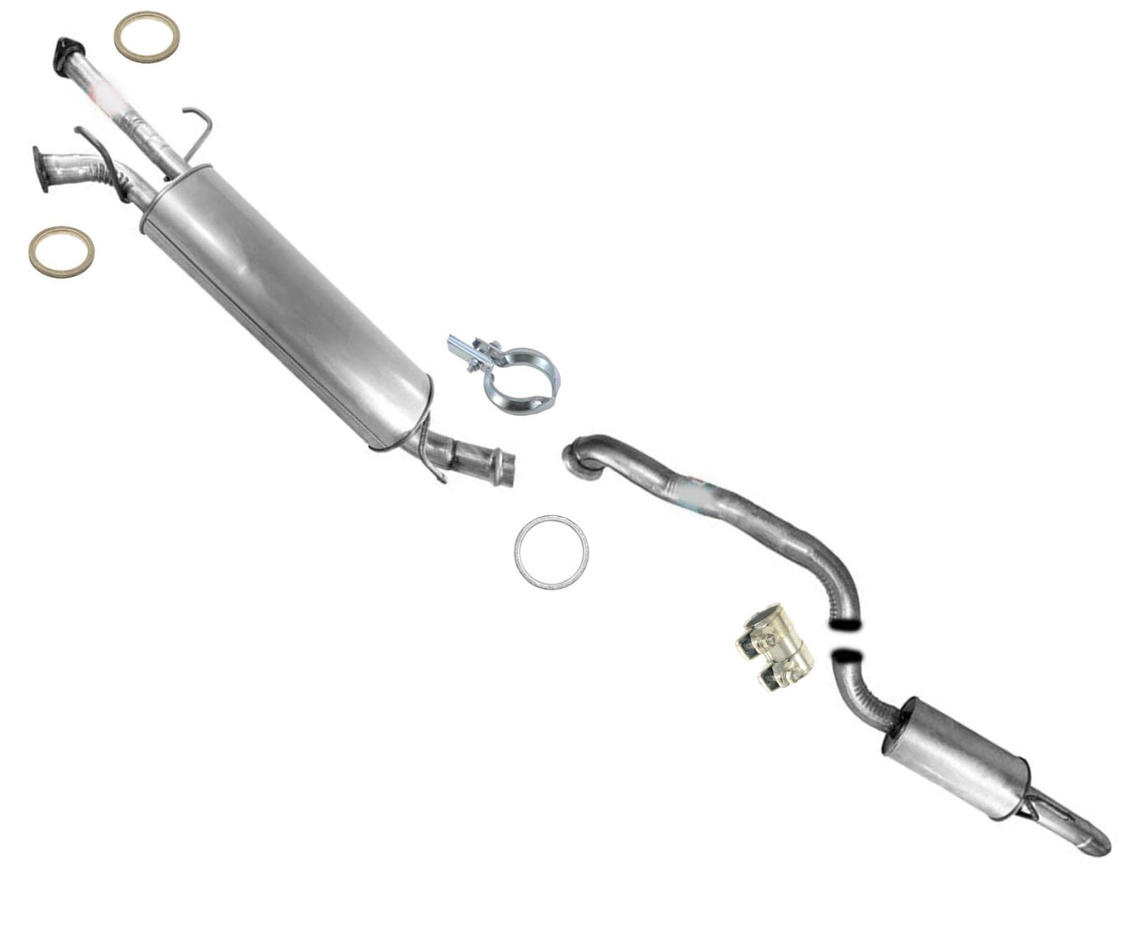 Amazon.com: Exhaust Pipe System Muffler Resonator
