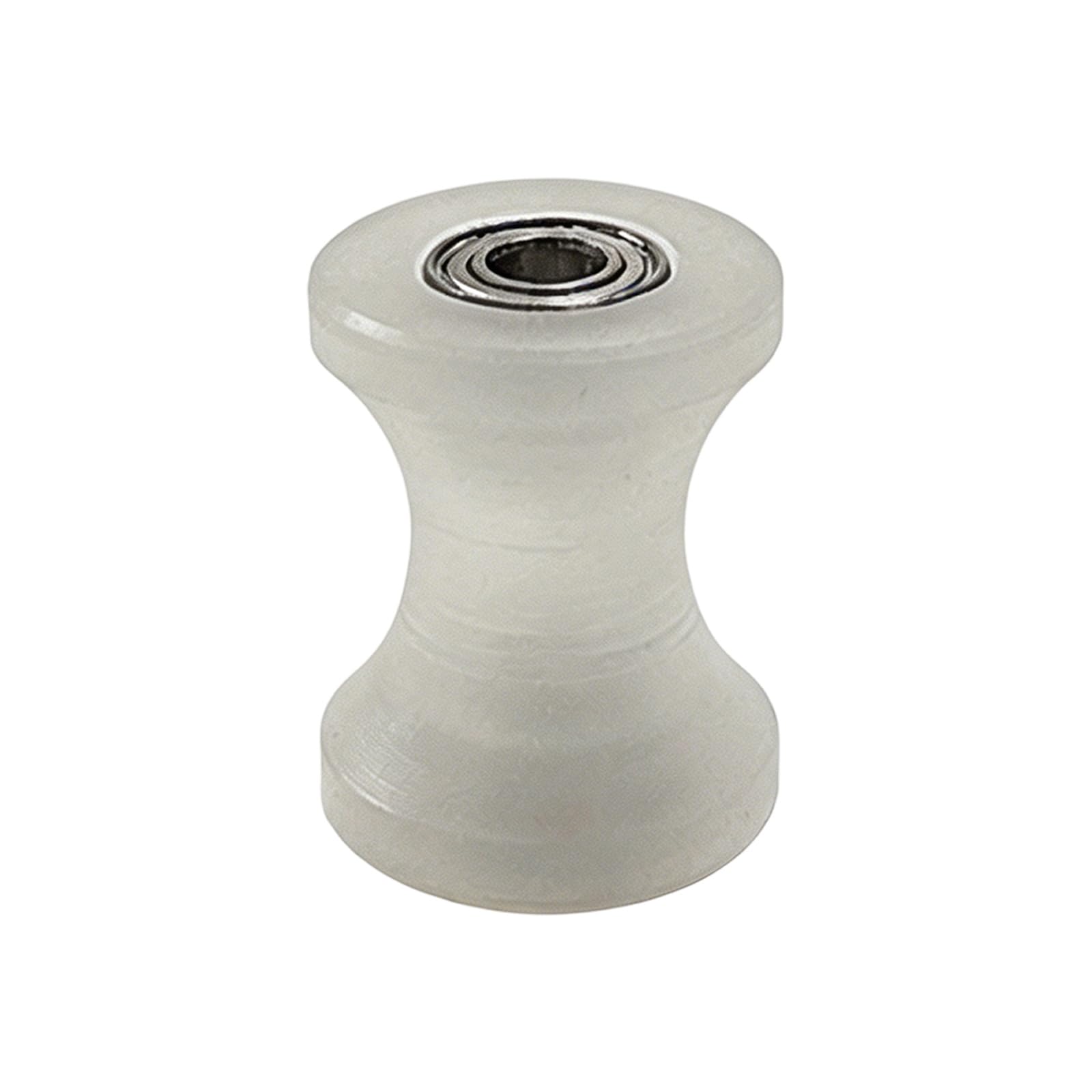 Wheel Guide Roller Wear Resistant Nylon Bearing Roller U Grooves Guide Wheel for Sliding Door Guidance Systems Door Window Sliding Mechanical Pulley