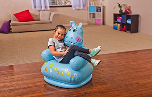 Image of Intex Inflatable Pvc Animal Chair (Multicolor) - Kids