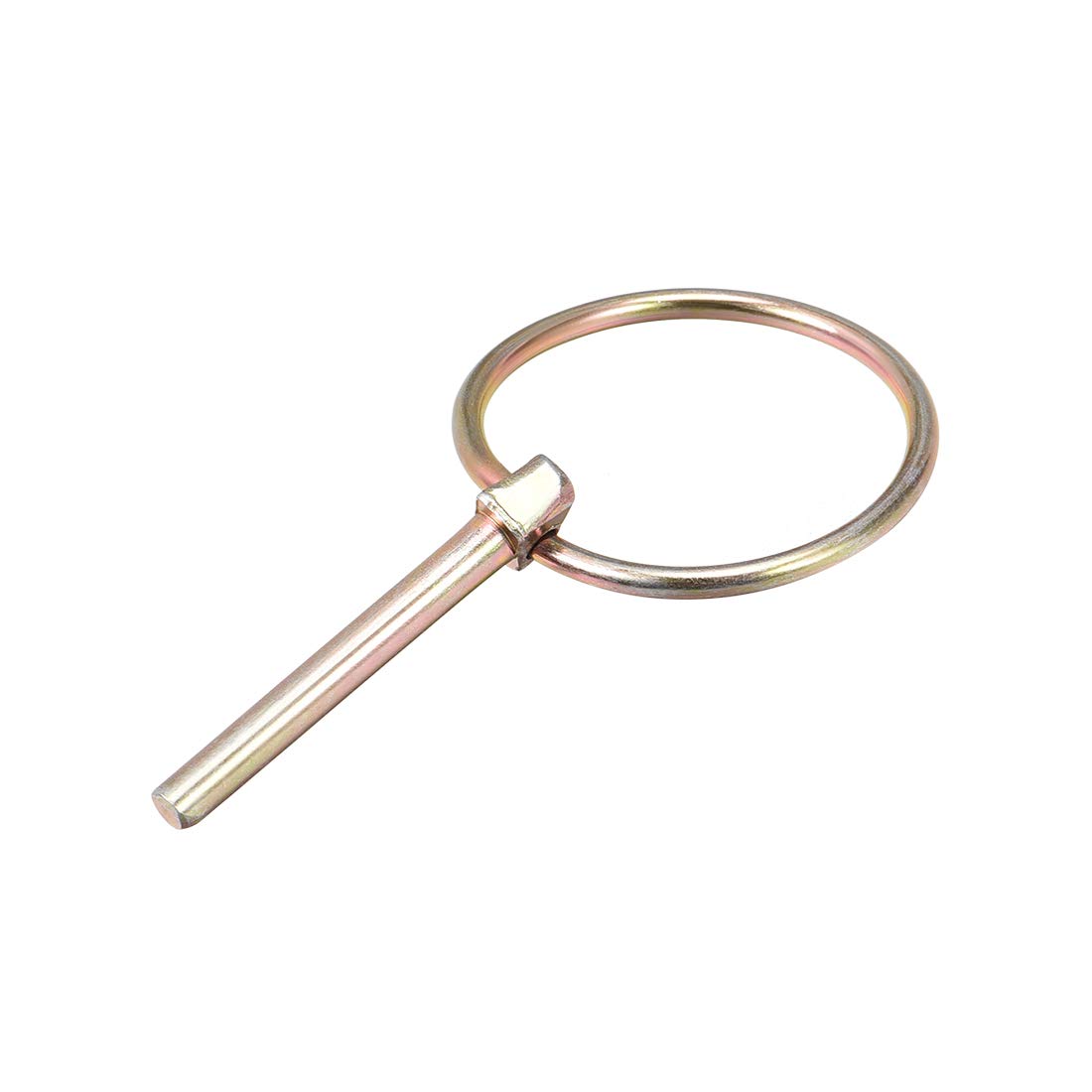 sourcing map Pasador con Anillo, 5 mm x 40 mm Kit Surtido de Pasadores de Remolque, Pasador de Seguridad para Barco Kayac Canoa Trailer Tractor Carretilla Caja Caballo, 5 Piezas