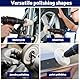 MOGRQAP Polieraufsatz Akkuschrauber, 6 Teiliger Polierset Reifen Polieraufsatz Polierscheibe zum Bohren Set Geeignet für Scheinwerfer Leichtmetallräder