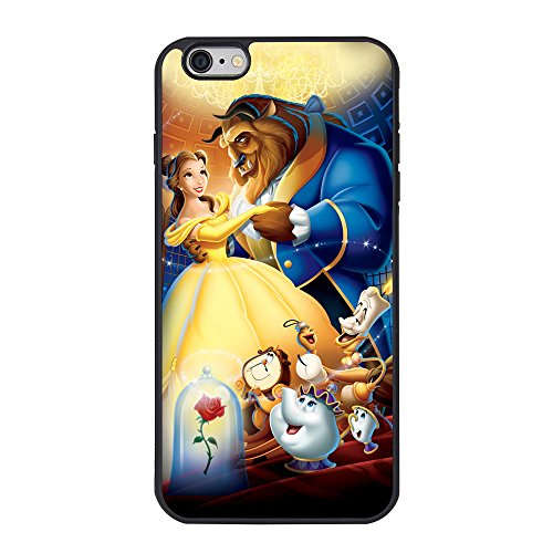 Beauty and the Beast iPhone 6 plus Case,Beauty and the Beast Cell Phone Case for iPhone 6 plus/6s plus 5.5