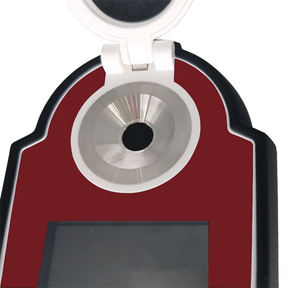 Weinrefraktometer Tester LCD Alkoholkonzentrationsmesser Tragbares Handgerät Digitales Dichte-Hydrometer für genaue Weinmessung