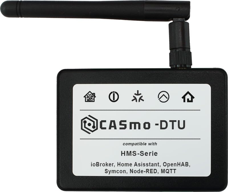 DX-DTU für Hoymiles HM-Serie Wechselrichter 2 Antennen Balkonkraftwerk OpenDTU e