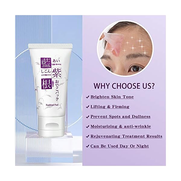 Beauty Pear Forehead Anti-Wrinkle Cream, Facial Wrinkle Removal Cream Reduce Furrows, Expression Lines and Frown Lines