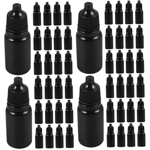 TOKIDNY 96 Piezas Botella De Gotas Botella Exprimible Contenedor De Aceite Esencial Botella De Líquido Subpaquete De Botellas Botella Exprimible Cuentagotas Botellas Cuentagotas Plástico