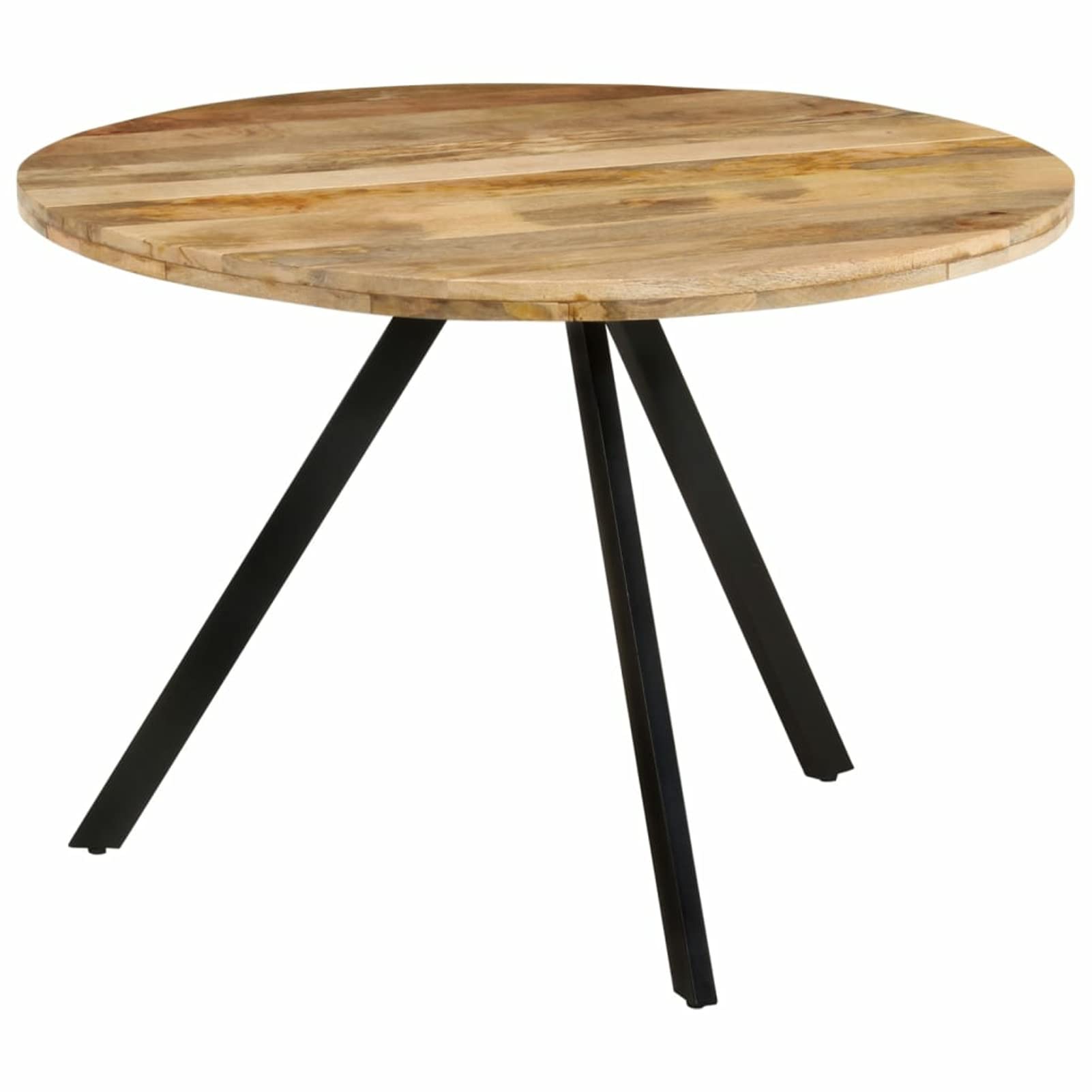 Gecheer Mesa de Comedor 110x75 cm Madera Maciza de Mango