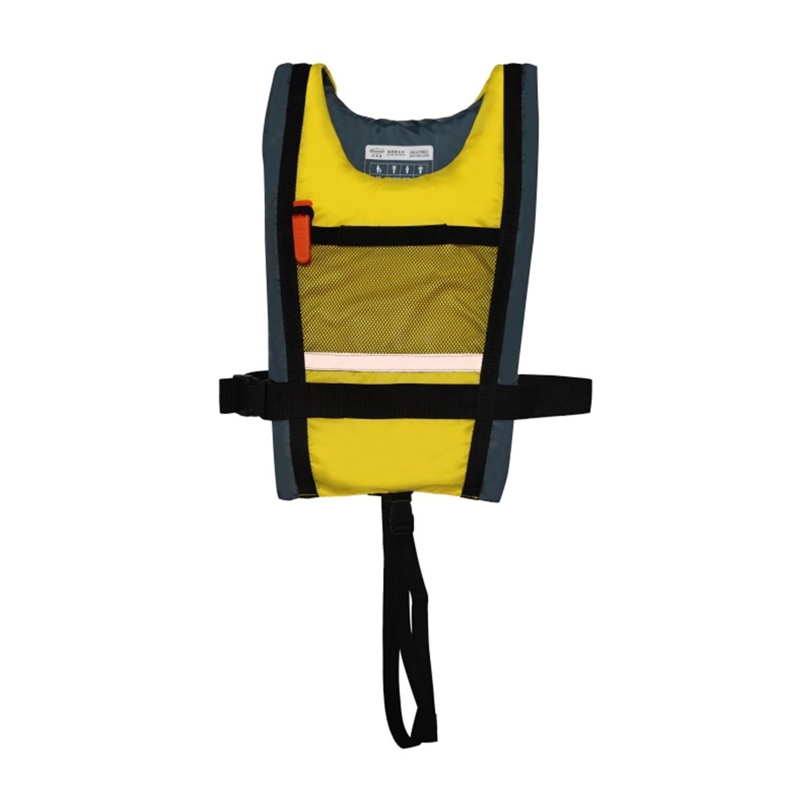 Kayak Vest für Erwachsene mit Beinschlaufen und Pfeife, Kayak Vest für Kajakfahren, Surfen und Bootfahren für Männer und Frauen bis 104 kg