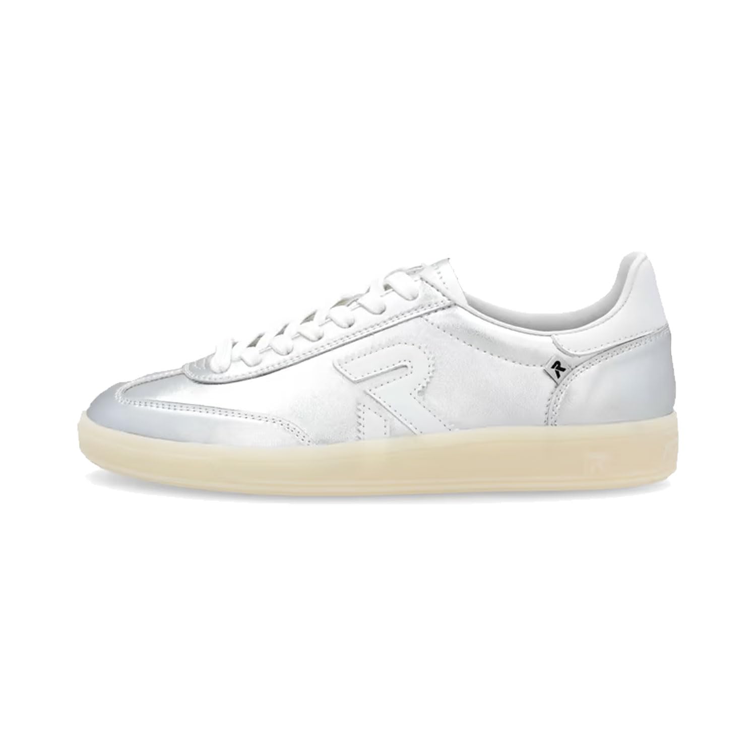 Rieker Women's W2200 Low Trainers, Silver, 10.5 UK