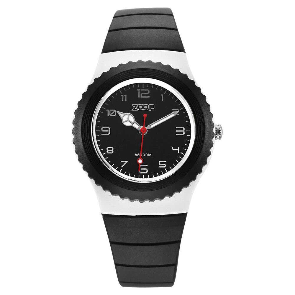 Zoop by Titan Sport Quartz Analog Black Dial Polyurethane Strap Kids Watch-16031PP01W (B0CW9Y5YCV) Amazon Price History, Amazon Price Tracker