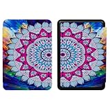 GUKSRASO 6インチ Kindle Voyage (モデル: NM460GZ) 用ケース - 耐摩耗性PUカバー、オートスリープ/ウェイク機能付き