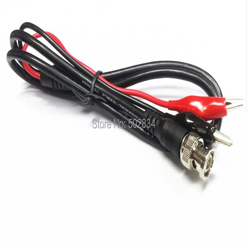 Wiring Connecting Terminals - 10pcs BNC Male Plug to Dual Test Alligator Clips Oscilloscope Probes Adapter Cable 1m
