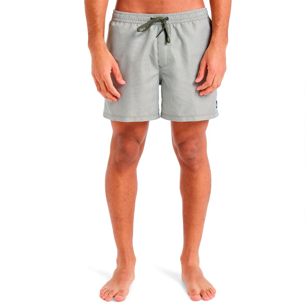 Quiksilver Mens Everyday Deluxe Volley 15 Board Shorts, Grape Leaf, XS EU