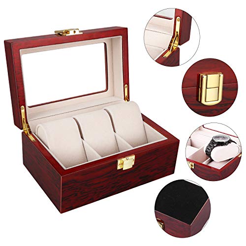 Uten Scatola Porta Orologi Legno 3 Espositore per