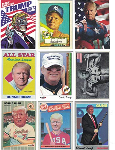 Donald Trump / 9 Different Art Cards Featuring President Donald Trump!