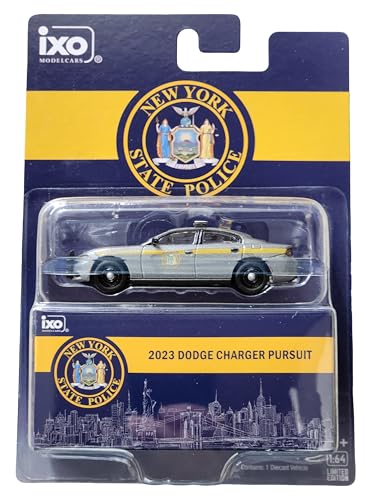 IXO IA64025 2023 Dodge Charger Pursuit Modelo Coleccionable 1/64